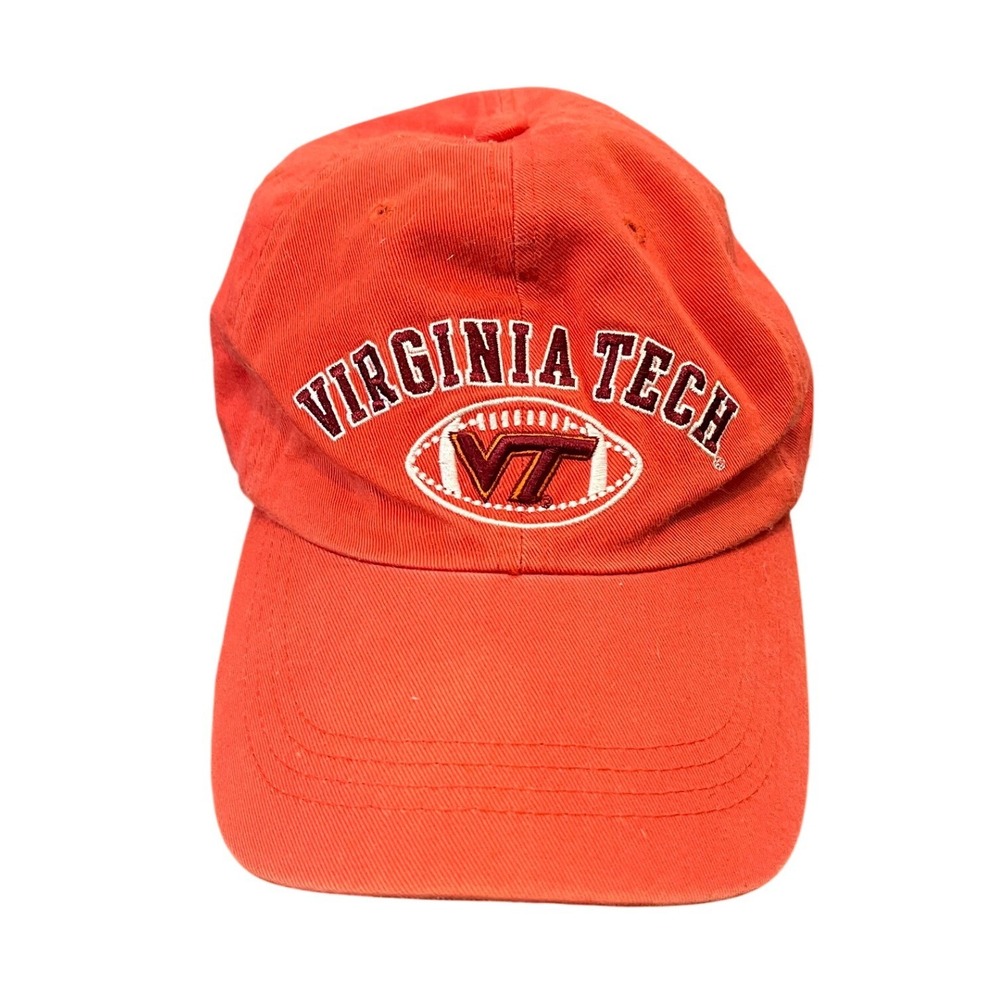 Gear For Sports Virginia Tech Hat Unisex OS Orange ACC Football Embroidered Cap